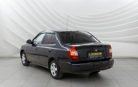 Hyundai Accent II, 2007 год, 518 000 рублей, 6 фотография