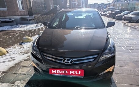 Hyundai Solaris II рестайлинг, 2014 год, 1 320 000 рублей, 9 фотография