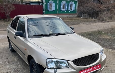 Hyundai Accent II, 2003 год, 400 000 рублей, 5 фотография