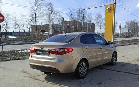 KIA Rio III рестайлинг, 2014 год, 890 000 рублей, 5 фотография