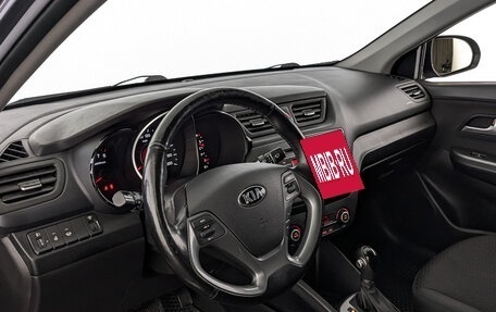 KIA Rio III рестайлинг, 2017 год, 1 225 000 рублей, 15 фотография