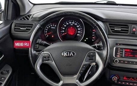 KIA Rio III рестайлинг, 2017 год, 1 225 000 рублей, 22 фотография