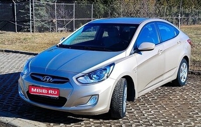 Hyundai Solaris II рестайлинг, 2011 год, 1 000 000 рублей, 1 фотография