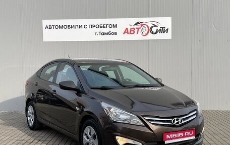 Hyundai Solaris II рестайлинг, 2015 год, 1 103 000 рублей, 1 фотография