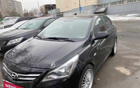 Hyundai Solaris II рестайлинг, 2014 год, 990 000 рублей, 2 фотография