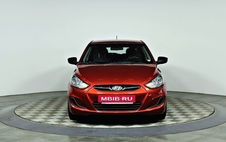 Hyundai Solaris II рестайлинг, 2013 год, 857 000 рублей, 2 фотография