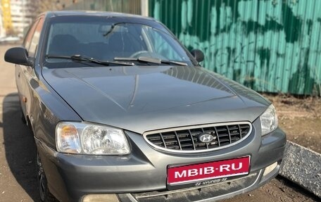 Hyundai Accent II, 2005 год, 340 000 рублей, 1 фотография