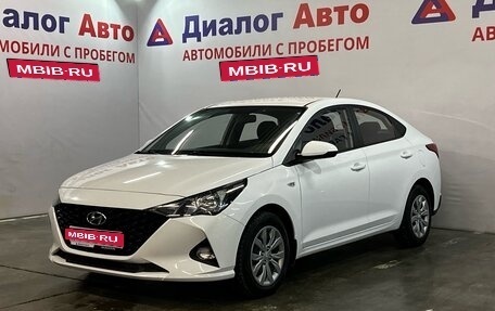 Hyundai Solaris II рестайлинг, 2021 год, 1 669 000 рублей, 1 фотография