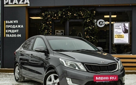 KIA Rio III рестайлинг, 2013 год, 979 000 рублей, 2 фотография