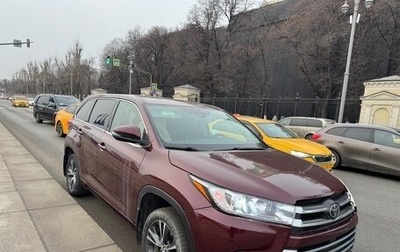 Toyota Highlander III, 2017 год, 1 фотография