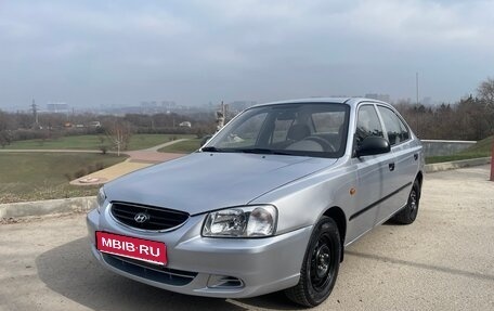 Hyundai Accent II, 2007 год, 524 000 рублей, 1 фотография