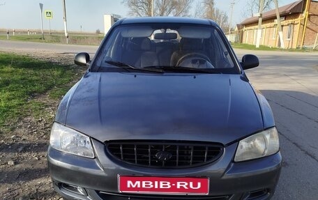 Hyundai Accent II, 2004 год, 320 000 рублей, 1 фотография