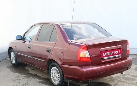 Hyundai Accent II, 2007 год, 429 000 рублей, 6 фотография