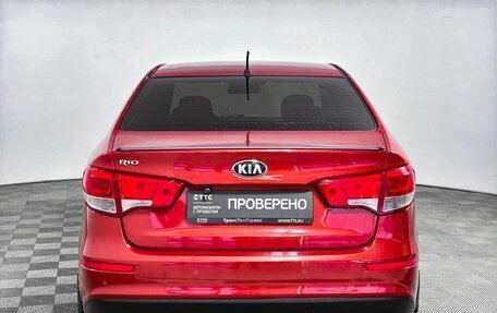 KIA Rio III рестайлинг, 2016 год, 777 000 рублей, 6 фотография