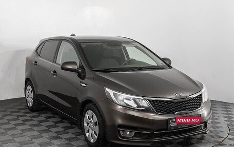 KIA Rio III рестайлинг, 2017 год, 985 000 рублей, 3 фотография