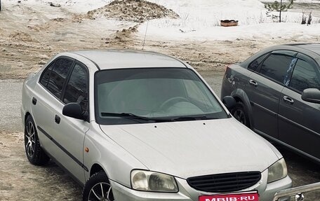 Hyundai Accent II, 2008 год, 360 000 рублей, 1 фотография