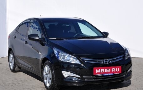 Hyundai Solaris II рестайлинг, 2015 год, 1 299 000 рублей, 3 фотография