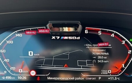 BMW X7, 2019 год, 9 800 000 рублей, 12 фотография