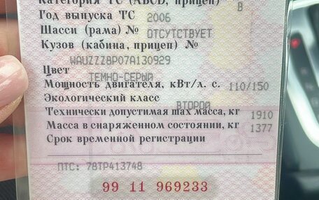 Audi A3, 2006 год, 780 000 рублей, 1 фотография