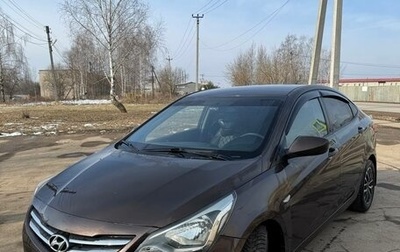 Hyundai Solaris II рестайлинг, 2015 год, 950 000 рублей, 1 фотография