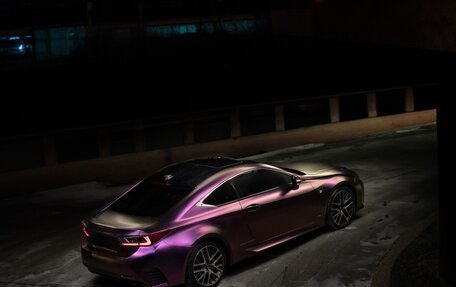 Lexus RC I рестайлинг, 2016 год, 3 500 000 рублей, 28 фотография