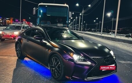 Lexus RC I рестайлинг, 2016 год, 3 500 000 рублей, 30 фотография
