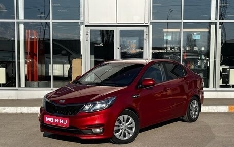 KIA Rio III рестайлинг, 2016 год, 1 100 000 рублей, 1 фотография