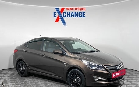 Hyundai Solaris II рестайлинг, 2014 год, 894 000 рублей, 2 фотография