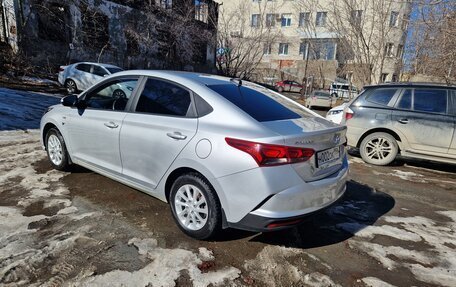 Hyundai Solaris II рестайлинг, 2021 год, 1 450 000 рублей, 5 фотография
