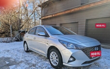 Hyundai Solaris II рестайлинг, 2021 год, 1 450 000 рублей, 2 фотография