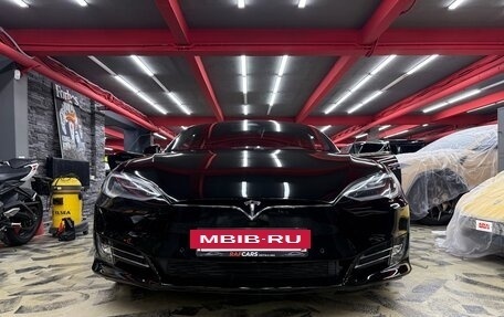 Tesla Model S I, 2017 год, 4 050 000 рублей, 2 фотография
