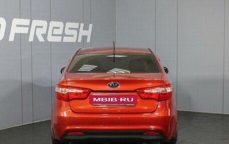 KIA Rio III рестайлинг, 2012 год, 740 000 рублей, 4 фотография