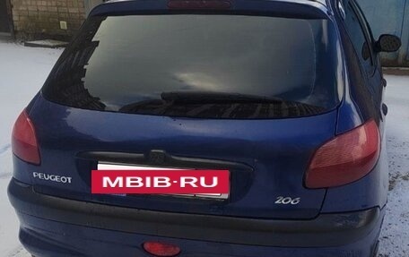 Peugeot 206, 2002 год, 290 000 рублей, 16 фотография
