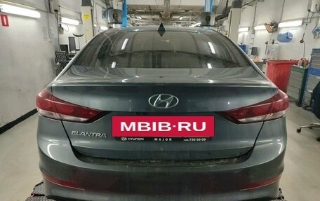 Hyundai Elantra VI рестайлинг, 2017 год, 1 327 000 рублей, 11 фотография