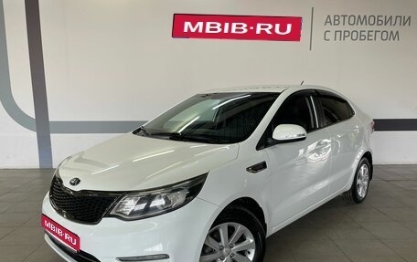 KIA Rio III рестайлинг, 2016 год, 1 197 000 рублей, 1 фотография
