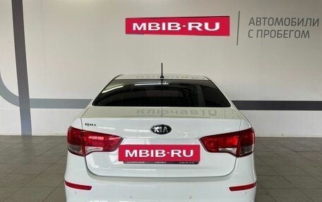 KIA Rio III рестайлинг, 2016 год, 1 197 000 рублей, 5 фотография