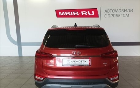 Hyundai Santa Fe IV, 2019 год, 2 860 000 рублей, 5 фотография
