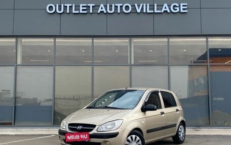 Hyundai Getz I рестайлинг, 2008 год, 459 000 рублей, 1 фотография