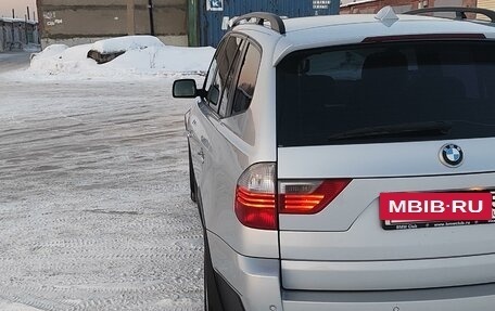 BMW X3, 2008 год, 1 600 000 рублей, 24 фотография