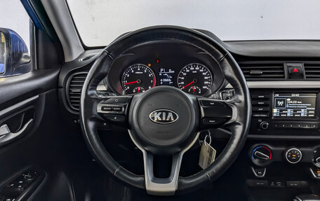 KIA Rio IV, 2019 год, 895 000 рублей, 21 фотография