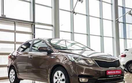 KIA Rio III рестайлинг, 2016 год, 1 138 000 рублей, 1 фотография