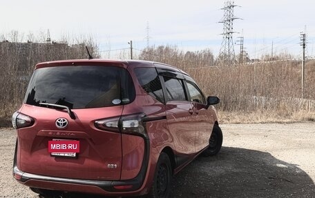 Toyota Sienta II, 2016 год, 1 430 000 рублей, 6 фотография