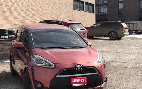 Toyota Sienta II, 2016 год, 1 430 000 рублей, 3 фотография