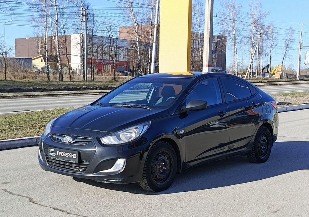 Hyundai Solaris I, 2014 год, 599 000 рублей, 1 фотография