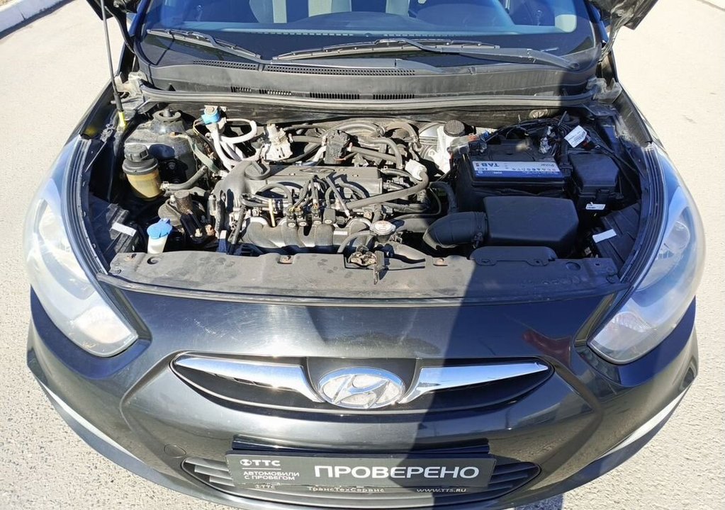 Hyundai Solaris I, 2014 год, 599 000 рублей, 9 фотография