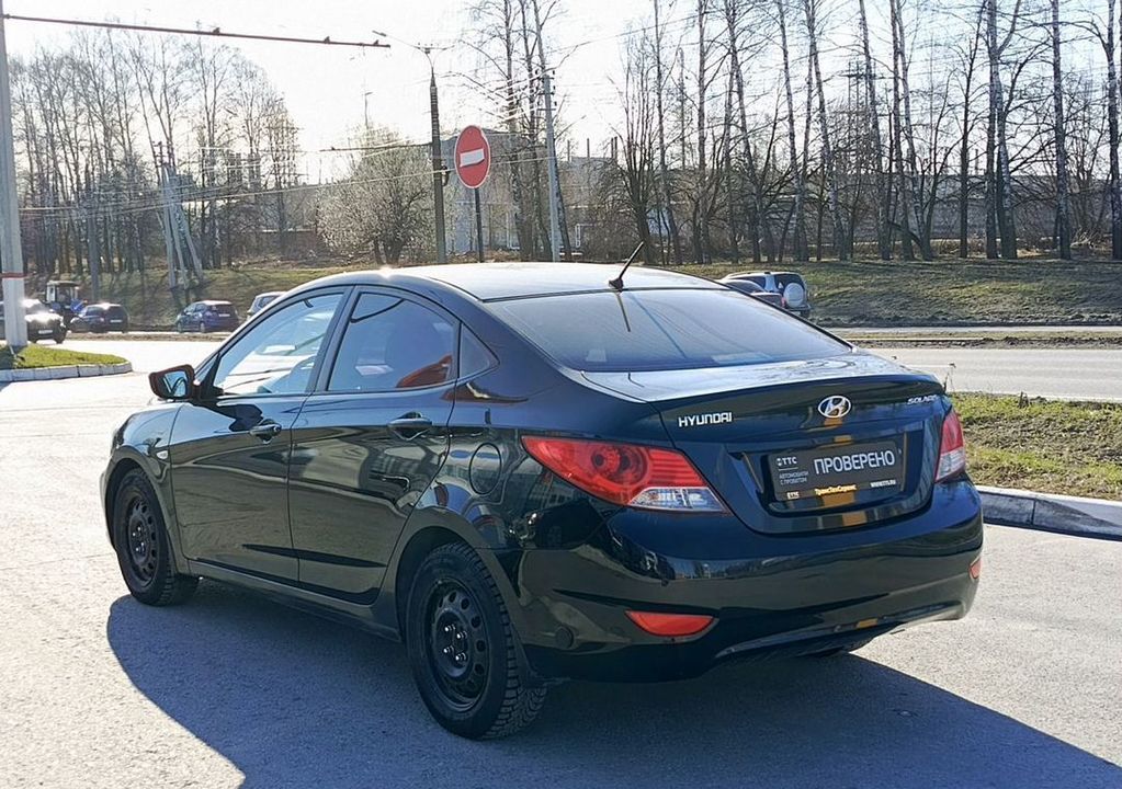 Hyundai Solaris I, 2014 год, 599 000 рублей, 7 фотография