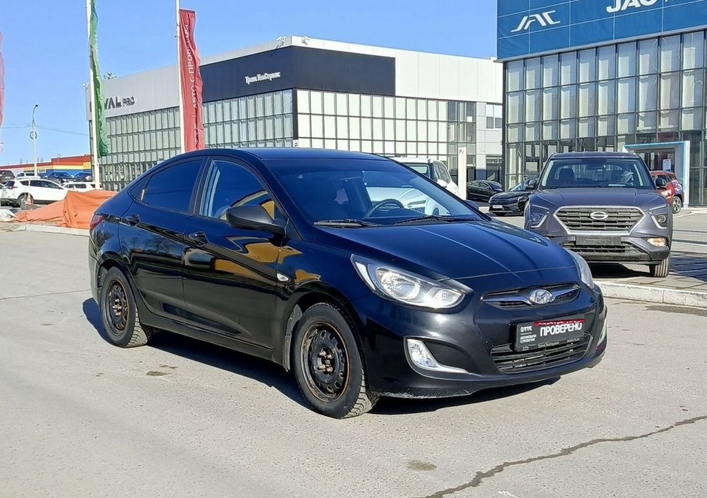 Hyundai Solaris I, 2014 год, 599 000 рублей, 3 фотография