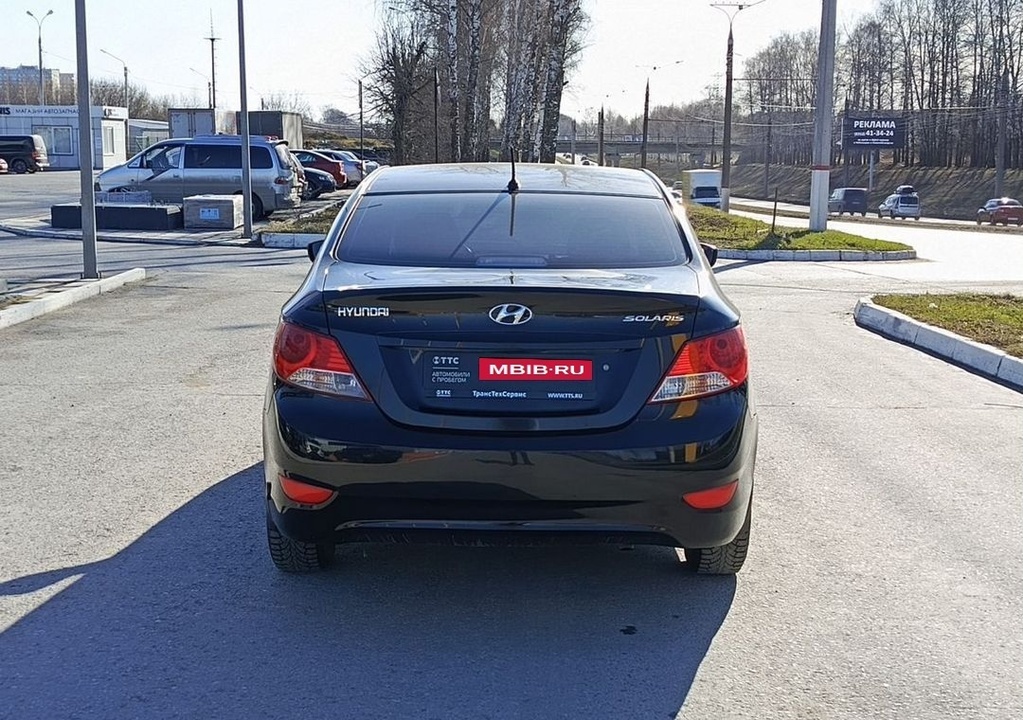 Hyundai Solaris I, 2014 год, 599 000 рублей, 6 фотография