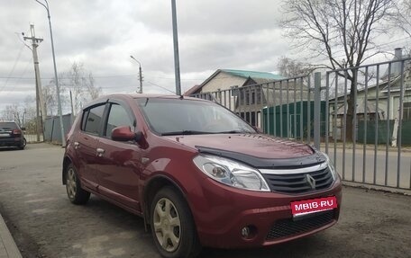 Renault Sandero I, 2010 год, 545 000 рублей, 1 фотография