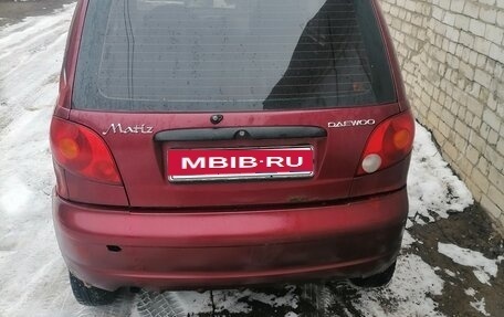 Daewoo Matiz I, 2008 год, 115 000 рублей, 2 фотография